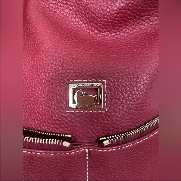 Dooney & Bourke Dillan Large Shoulder Bag Red - Picture 4 of 16